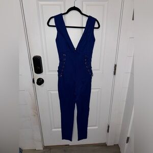 Royal Blue Jumpsuit